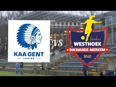 KAA Gent Ladies B-Famkes WD Merkem A 3-3, 02-12-2023