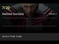 Machine Gun Kelly Ft Lil Tjay New Rap Song Snippet 2022