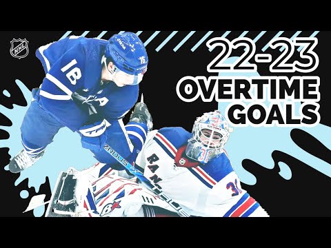 Every OT WINNER during the 2022-23 NHL Regular Season