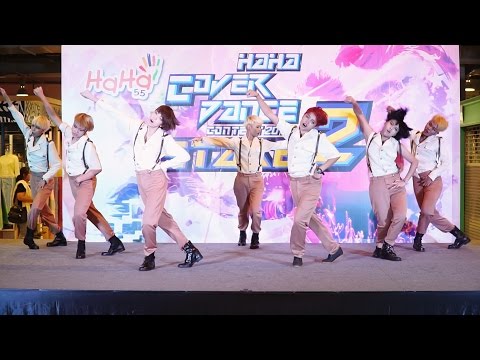 161002 มอญซ่อนผ้า cover MONSTA X - Trespass + ALL IN @ HaHa Cover Dance 2016 Stage 2 (Audition)