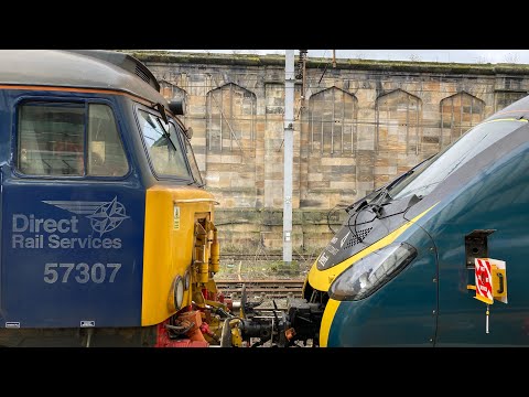 How a Class 57 Thunderbird rescues a BROKEN DOWN Pendolino at Carlisle. | 26/3/23.