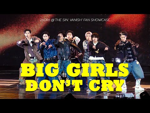 260116 'Big Girls Don't Cry' - 엔하이픈 Enhypen 4K FANCAM 직캠 @'THE SIN: VANISH' FAN SHOWCASE