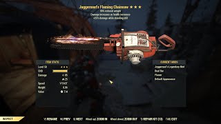 Fallout 76: Where to get Chainsaw's.