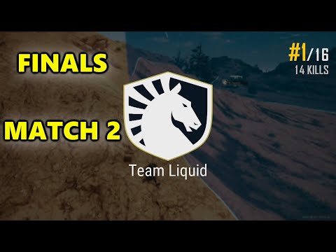 Team Liquid Kaymind, Jeemzz, ibiza & mxey - FINALS - Match 2 - DREAMHACK PUBG SHOWDOWN