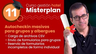 Gestión de clientes, agencias y check-in masivo