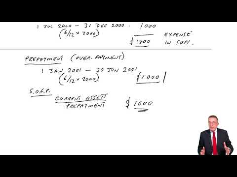 Accruals and Prepayments (part a) - ACCA Financial Accounting (FA) lectures
