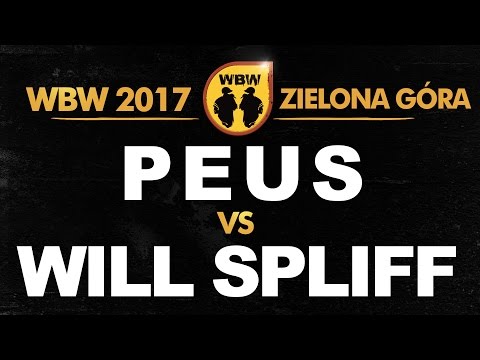 Peus 🆚 Will Spliff 🎤 WBW 2017 Zielona Góra (freestyle rap battle)