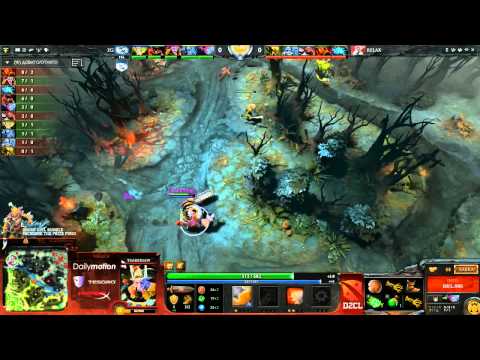 D2CL S3. Relax vs Evil Geniuses, bo2, game 1. 30.04.2014