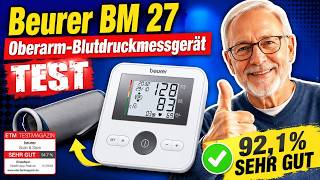 Beurer BM 27 Oberarm-Blutdruckmessgerät im Test (92,1% sehr gut) – Das übersehen viele