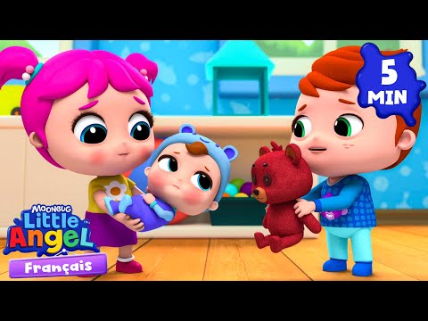 Bébé Est Malade Comptine Éducative | Little Angel | Chanson + Comptines du Monde / Vidéos Éducatives