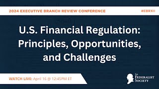 Click to play: Luncheon Panel - U.S. Financial Regulation:  Principles, Opportunities, and Challenges