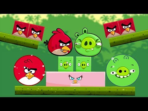 Angry Birds Kick Piggies - RESCUE STELLA FINAL LEVELS AFTER KICK OUT PIGGIES!