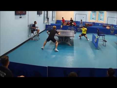 Westchester Table Tennis Center August 2018 Open Singles SF #1   Sharon Alguetti Vs  Kaden Xu