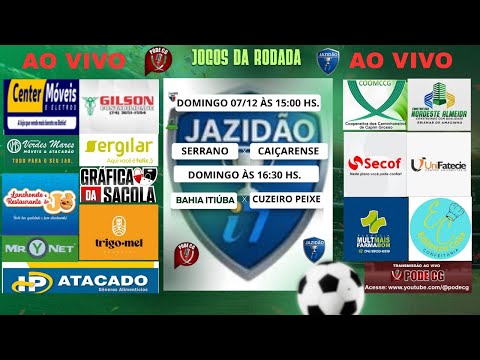 CAMPEONATO SOCIETY DO JAZIDÃO 07/12/2025