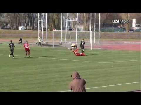 Pogoń II Siedlce - ŁKS Łódź 0:1 (skrót)