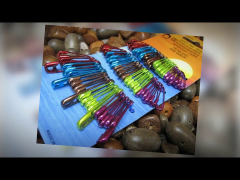 Latest fancy safety pins for sarees