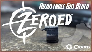 Video: CMMG Zeroed Justerbart Gasblock .750