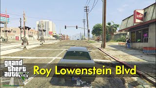 Roy Lowenstein Boulevard (South Los Santos)  Roads