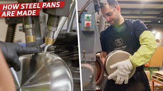 How a Stainless Steel Pan Factory Produces Over 700 Pans per Day — Dan Does