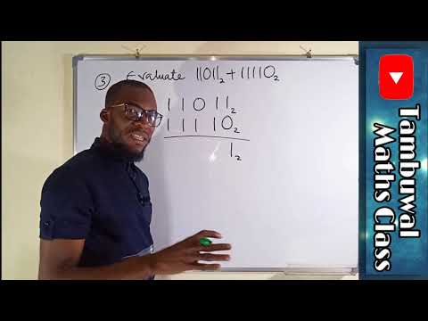 NECO 2020 Question 3 | Addition of binary numbers