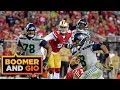 The Seahawks & the 49ers gave us EVERYTHING we needed!  Boomer & Gio
