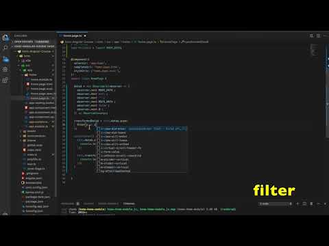 RXJS 101: Filtering Data (filter)
