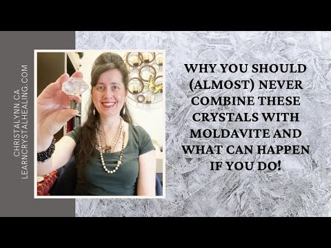 Why You Should (Almost) NEVER Combine These Crystals With Moldavite And What Can Happen If You Do!