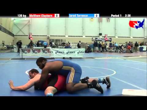 Matthew Clayborn vs. Jared Torrence at 2013 ASICS University Nationals - FS