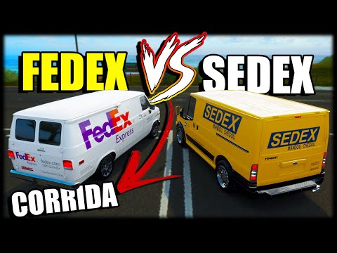 CORRIDA NO LIMITE SEDEX vs FEDEX QUAL SÉRA O MAIS LENTO? - Forza Horizon 4 Online