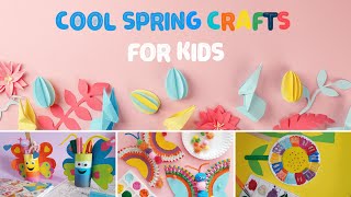 EASY SPRING CRAFTS FOR KIDS | PAPER PLATE BUTTERFLY | TOILET PAPER ROLL BUTTERFLY