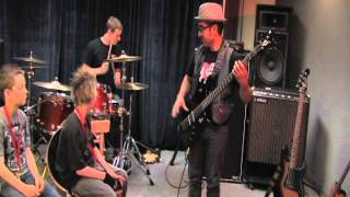 Bass Player / Producer John Avila At Rock And Roll San Diego