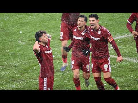 REZUMAT | Rapid - Dinamo 2-1. Câinii au avut gol anulat la 0-0, gol superb Borza