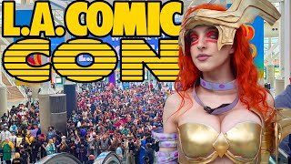 Exploring LA Comic Con 2025 | Biggest Convention in Los Angeles | Cosplay + SCREAM 😱 Panel!