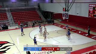 Goucher Women's Basketball vs. Catholic 1/17/24