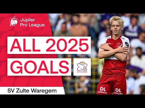 ALL ZULTE WAREGEM GOALS IN 2025 | Jupiler Pro League