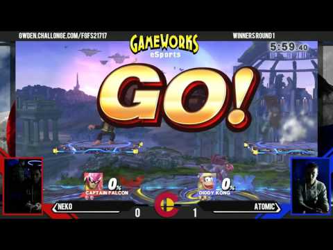 Neko (Falcon) Vs. Atomic (Diddy Kong) - WR1