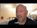 DANA WHITE "PACQUIAO WAS INCREDIBLE! MAY PAC 2 IS PROBABLY GONNA HAPPEN!"