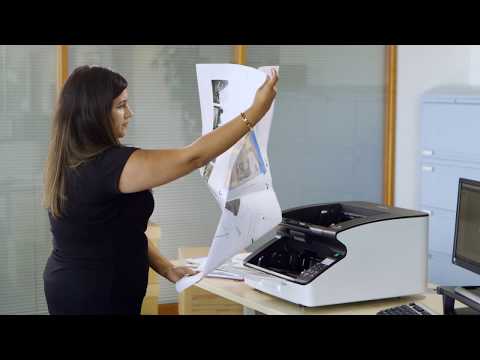 Canon imageFORMULA DR-G2140 Dokumenten-Scanner video preview