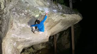 Video thumbnail of Power of Now, 8B+. Magic Wood