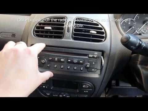 Removing & Installing an Aftermarket Radio - Peugeot 206