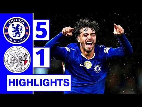 Chelsea vs Ajax 5-1 Highlights | Moises Caicedo Goal 
