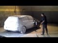 Lavage auto avec canon a mousse idrobase 