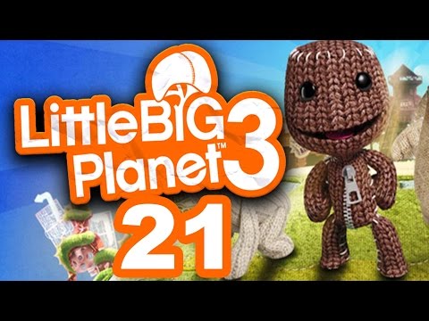 Little Big Planet 3 Walkthrough Part 21 - No Commentary Gameplay