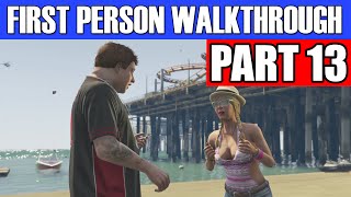GTA 5 First Person Gameplay Walkthrough Part 13 - SHOP LIFTING!? | GTA 5 First Person