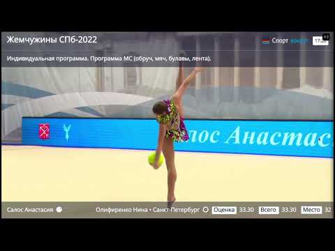 Anastasiia Salos - Ball - Zhemchuzhina, SPb 2022