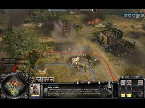 Company of heroes 2 EPIC 4v4 PVP battle. Armor doctrine. #companyofheroes2 #rts #gamer #gaming