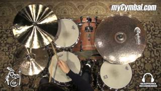 Video thumbnail for Bosphorus 18" Master Series Crash Cymbal - 1216g (M18C-1111315V) by Memphis Drum Shop