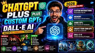 How to Master ChatGPT (Part 1) | ChatGPT Plus, GPTs & DALL·E Guide