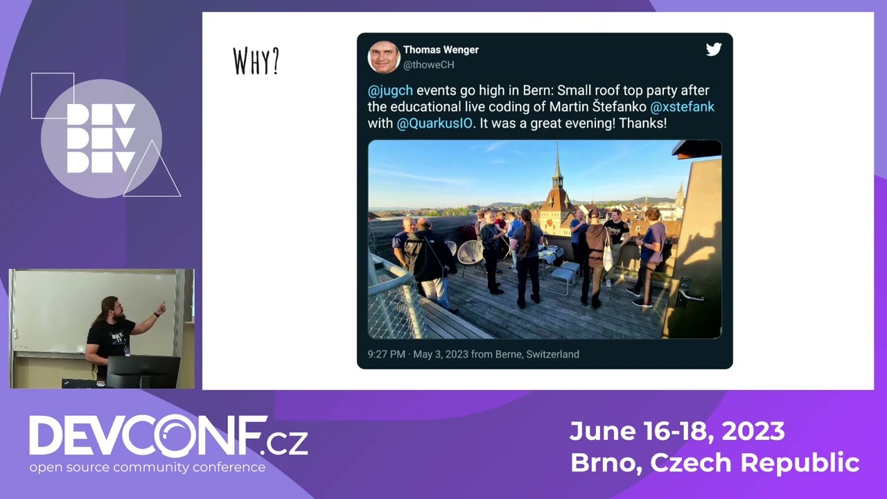 Brno Java User Group - DevConf.CZ 2023