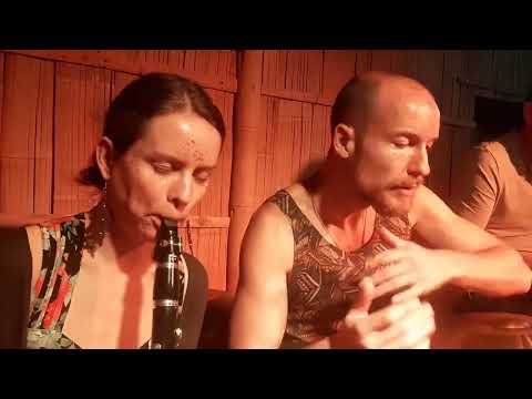 ATME DEN WIND - Handpan D Kurd, Klarinette & Darbuka | Magisches Tropenleuchten 2023 im Zoo Leipzig